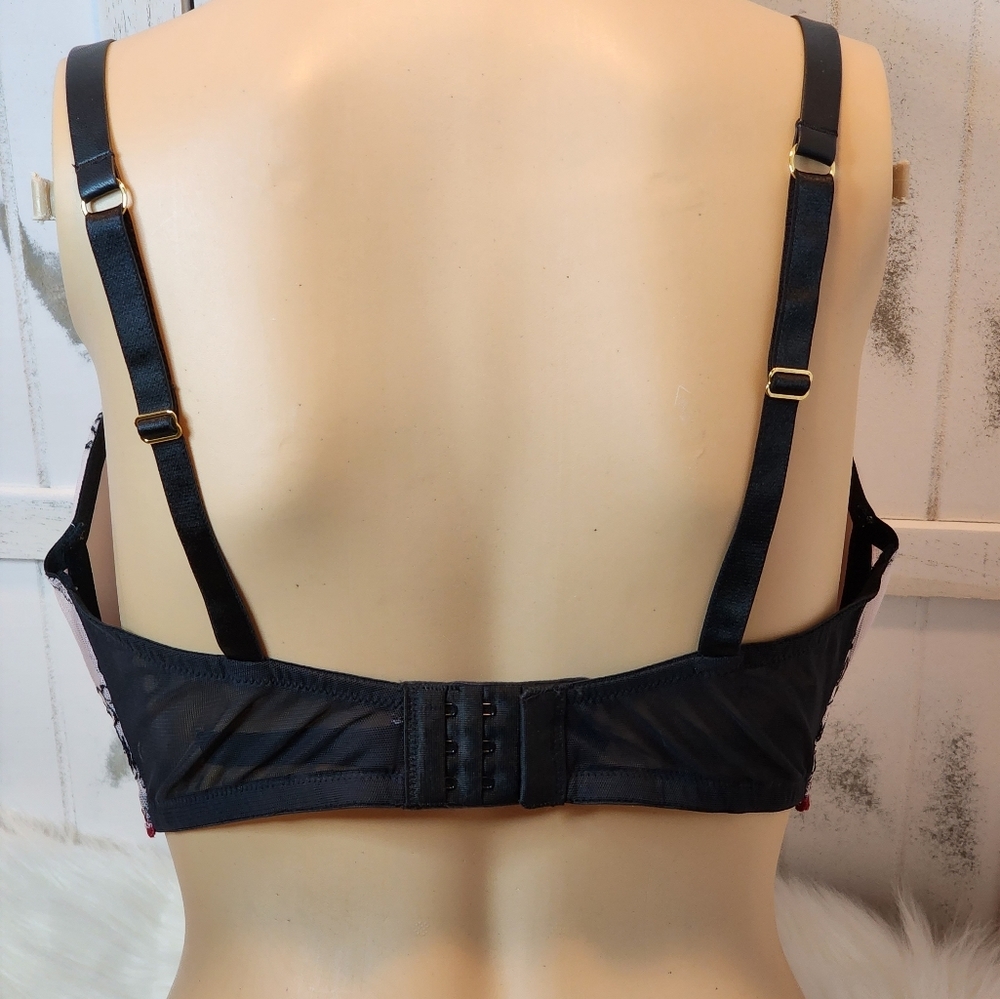 Victoria's Secret Love Letter Embroidery Bra - Picture 7 of 9